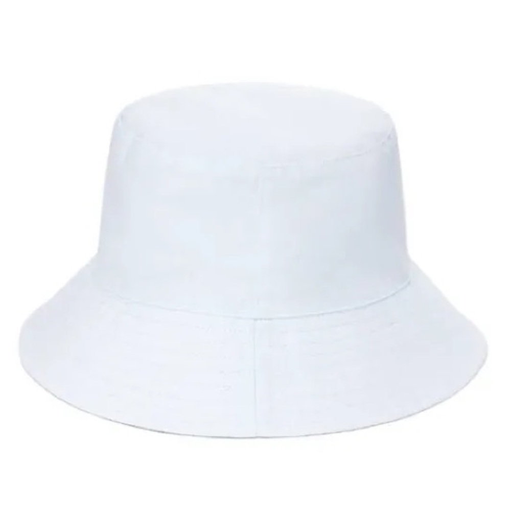 White Bucket Hat | Alice + Olivia Reversible Bucket Hat